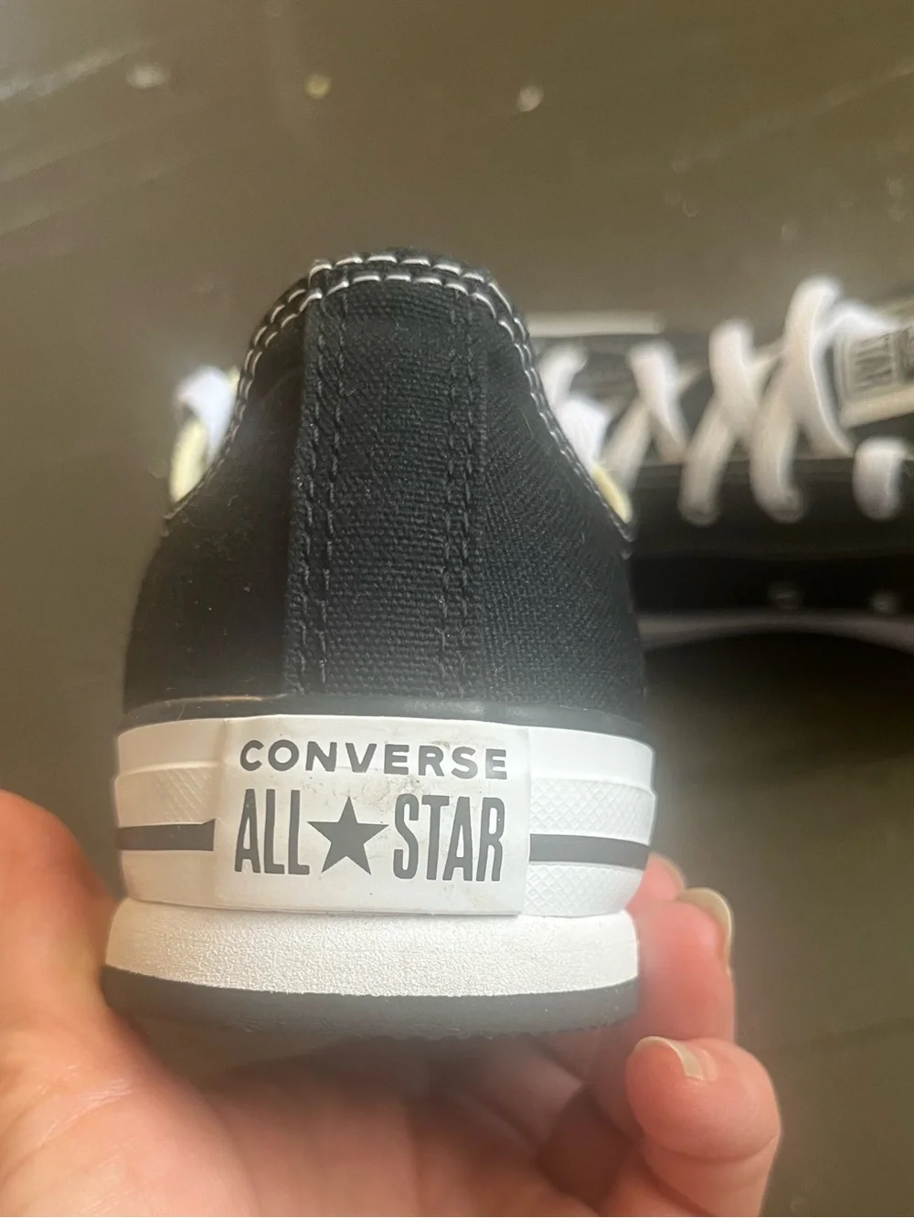 Converse All Stars Low Top Sneakers - Black & White